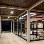 The entry way of the Metro Technology Centers- Wellness and Community Outreach Center was designed by Renaissance Architecture.
