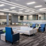 The exhibit hall of Metro Technology Centers- District Center was designed by Renaissance Architecture.